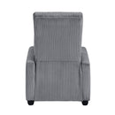  Manufacturer Color_Dark Grey -- Parsons 9588DGY-1PB Push Back Reclining Chair IMAGE 6