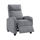  Manufacturer Color_Dark Grey -- Parsons 9588DGY-1PB Push Back Reclining Chair IMAGE 7