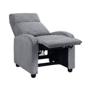  Manufacturer Color_Dark Grey -- Parsons 9588DGY-1PB Push Back Reclining Chair IMAGE 9