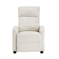  Manufacturer Color_Beige -- Parsons 9588BEG-1PB Push Back Reclining Chair IMAGE 1
