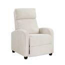  Manufacturer Color_Beige -- Parsons 9588BEG-1PB Push Back Reclining Chair IMAGE 2