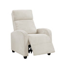  Manufacturer Color_Beige -- Parsons 9588BEG-1PB Push Back Reclining Chair IMAGE 7