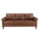  Manufacturer Color_Chocolate -- Hector 9690CHC-3 Sofa IMAGE 1