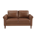  Manufacturer Color_Chocolate -- Hector 9690CHC-2 Love Seat IMAGE 1