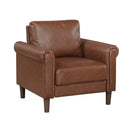  Manufacturer Color_Chocolate -- Hector 9690CHC-1 Chair IMAGE 2