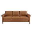  Manufacturer Color_Brown -- Hector 9690BRW-3 Sofa IMAGE 1