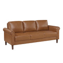 Manufacturer Color_Brown -- Hector 9690BRW-3 Sofa IMAGE 2