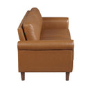  Manufacturer Color_Brown -- Hector 9690BRW-2 Love Seat IMAGE 3