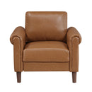  Manufacturer Color_Brown -- Hector 9690BRW-1 Chair IMAGE 1