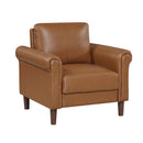  Manufacturer Color_Brown -- Hector 9690BRW-1 Chair IMAGE 2