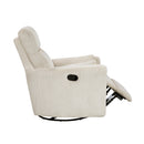  Manufacturer Color_Beige -- Traverse 8555BE-1SW Swivel Glider Reclining Chair IMAGE 10