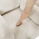  Manufacturer Color_Beige -- Traverse 8555BE-1SW Swivel Glider Reclining Chair IMAGE 14