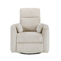  Manufacturer Color_Beige -- Traverse 8555BE-1SW Swivel Glider Reclining Chair IMAGE 1