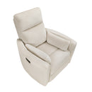  Manufacturer Color_Beige -- Traverse 8555BE-1SW Swivel Glider Reclining Chair IMAGE 3