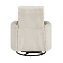  Manufacturer Color_Beige -- Traverse 8555BE-1SW Swivel Glider Reclining Chair IMAGE 6