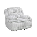  Manufacturer Color_Grey -- Homelegance Goodland Glider Fabric Recliner IMAGE 2