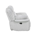  Manufacturer Color_Grey -- Homelegance Goodland Glider Fabric Recliner IMAGE 4
