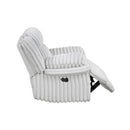  Manufacturer Color_Grey -- Homelegance Goodland Glider Fabric Recliner IMAGE 9