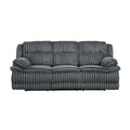  Manufacturer Color_Dark Grey -- Goodland 9577DG-3 Double Reclining Sofa IMAGE 1