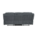  Manufacturer Color_Dark Grey -- Goodland 9577DG-3 Double Reclining Sofa IMAGE 3