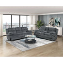  Manufacturer Color_Dark Grey -- Goodland 9577DG-3 Double Reclining Sofa IMAGE 7