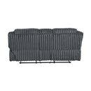  Manufacturer Color_Dark grey -- Goodland 9577DG-2 Double Reclining Love Seat with Center Console IMAGE 3