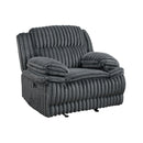  Manufacturer Color_Dark grey -- Goodland 9577DG-1 Glider Reclining Chair IMAGE 2