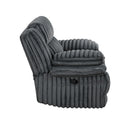  Manufacturer Color_Dark grey -- Goodland 9577DG-1 Glider Reclining Chair IMAGE 4