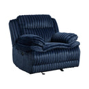  Manufacturer Color_Blue -- Goodland 9577BU-1 Glider Reclining Chair IMAGE 2