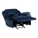  Manufacturer Color_Blue -- Goodland 9577BU-1 Glider Reclining Chair IMAGE 8