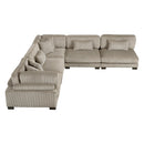  Manufacturer Color_Taupe -- Traverse 8555GB*5SC 5 pc Modular Sectional IMAGE 2