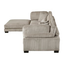  Manufacturer Color_Taupe -- Traverse 8555GB*4OT 4 pc Modular Sectional with Ottoman IMAGE 6