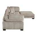  Manufacturer Color_Taupe -- Traverse 8555GB*4OT 4 pc Modular Sectional with Ottoman IMAGE 7