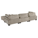  Manufacturer Color_Taupe -- Traverse 8555GB*4OT 4 pc Modular Sectional with Ottoman IMAGE 9