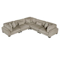  Manufacturer Color_Taupe -- Traverse 8555GB*2AC3CR 5 pc Modular Sectional IMAGE 1