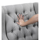  Manufacturer Color_Grey -- Homelegance Quent Stationary Fabric Accent Chair IMAGE 7