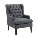  Manufacturer Color_Charcoal -- Quent 1006CRC-1 Accent Chair IMAGE 2