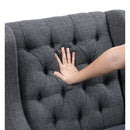  Manufacturer Color_Charcoal -- Quent 1006CRC-1 Accent Chair IMAGE 7