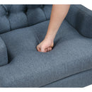  Manufacturer Color_Blue -- Quent 1006BUE-1 Accent Chair IMAGE 8