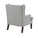  Manufacturer Color_Grey -- Homelegance Myles Stationary Fabric Accent Chair IMAGE 4