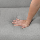  Manufacturer Color_Grey -- Homelegance Myles Stationary Fabric Accent Chair IMAGE 7