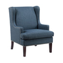  Manufacturer Color_Blue -- Myles 1005BUE-1 Accent Chair IMAGE 2