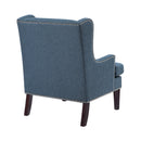  Manufacturer Color_Blue -- Myles 1005BUE-1 Accent Chair IMAGE 4