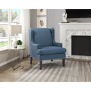  Manufacturer Color_Blue -- Myles 1005BUE-1 Accent Chair IMAGE 8