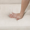  Manufacturer Color_Beige -- Myles 1005BEG-1 Accent Chair IMAGE 7