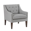  Manufacturer Color_Grey -- Homelegance Knox Stationary Fabric Accent Chair IMAGE 2