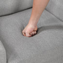  Manufacturer Color_Grey -- Homelegance Knox Stationary Fabric Accent Chair IMAGE 8