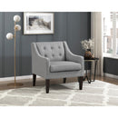  Manufacturer Color_Grey -- Homelegance Knox Stationary Fabric Accent Chair IMAGE 9