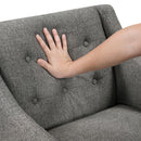  Manufacturer Color_Dark grey -- Knox 1004DGY-1 Accent Chair IMAGE 7