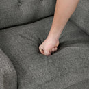  Manufacturer Color_Dark grey -- Knox 1004DGY-1 Accent Chair IMAGE 8